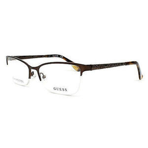 NWT GUESS 3012 53049 Brown Eyeglasses